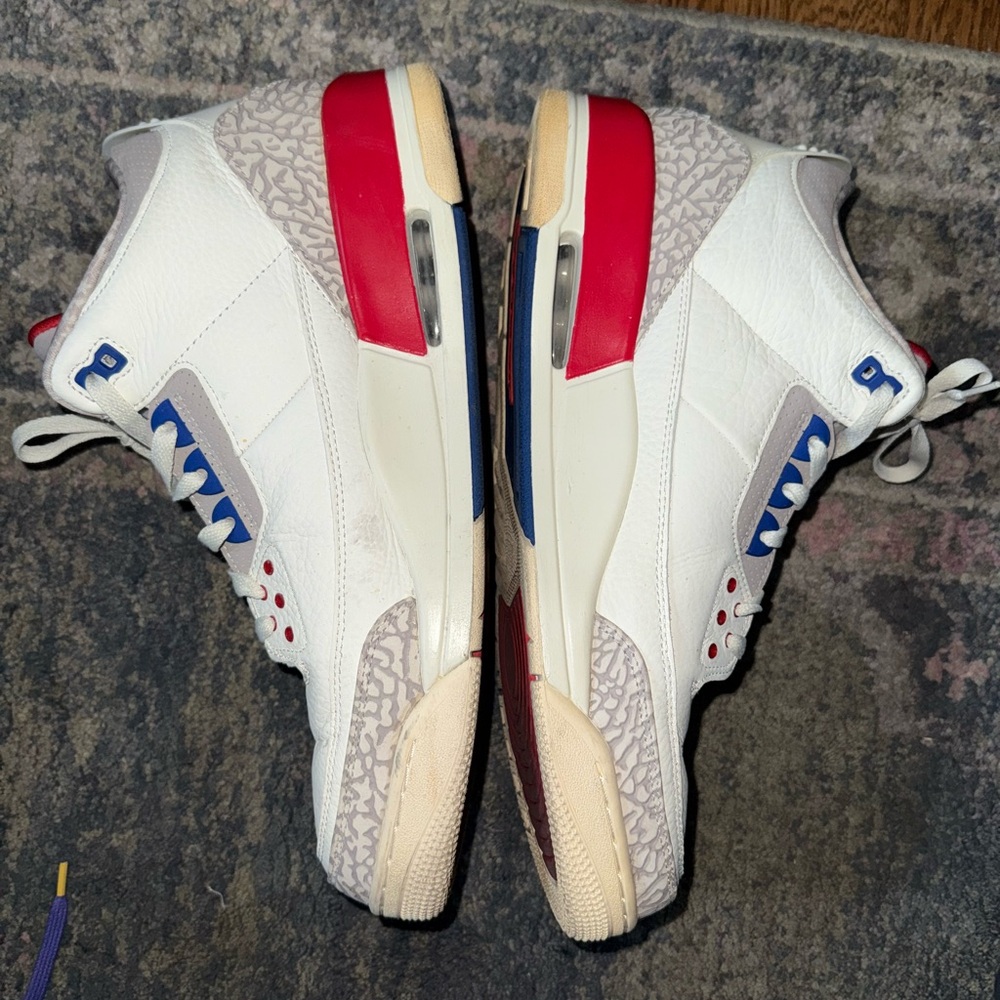 Men’s  Red and Blue Sneakers